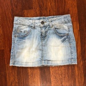 2/$10 Girl’s 7-8 years Jean Stonewashed Skirt